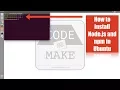 How to install Node js and npm in Ubuntu