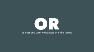 HBLL FAQ What are Boolean operators and what do they do