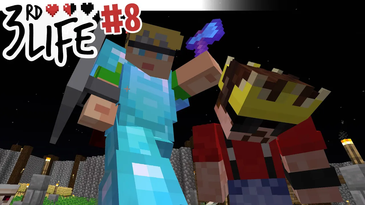 Watch "Red Winter Is Coming | Minecraft 3rd Life SMP #8" on YouTube