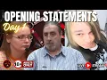 DAY ONE Sean Finnegan Trial OPENING STATEMENTS and Gruesome Testimony Jennifer Paxton Case