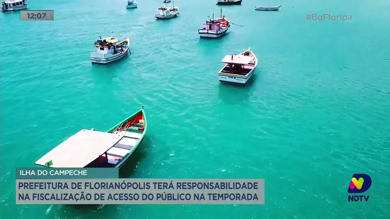 Ilha do Campeche: prefeitura tem responsabilidade na fiscalização de acesso do público na temporada