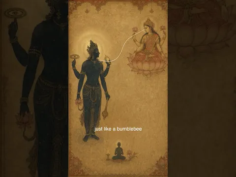 Kanakadhara Stotram Visualized through AI - Shloka 1