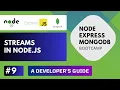 Build REST API with Node Express MongoDB - Streams