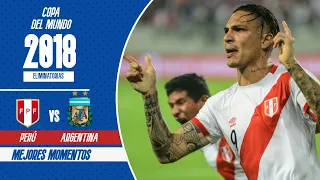 Peru 2 - 2 Argentina Eliminatorias Rusia 2018 Daniel Peredo