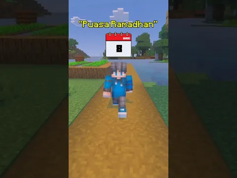 Puasa Hari Ke-8 Kalian Kuat Gak? #rthch #minecraft #shorts