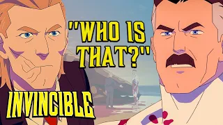 Omni Man Cecil Meet For The First Time Invincible Season 3  Omni Man Cecil Meet For The First Time Invincible Season 3