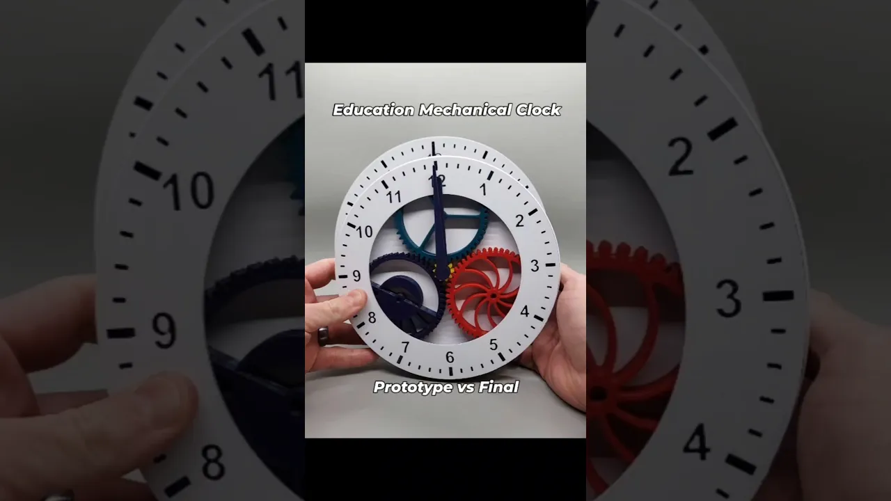 Educational Mechanical Clock video thumbnail