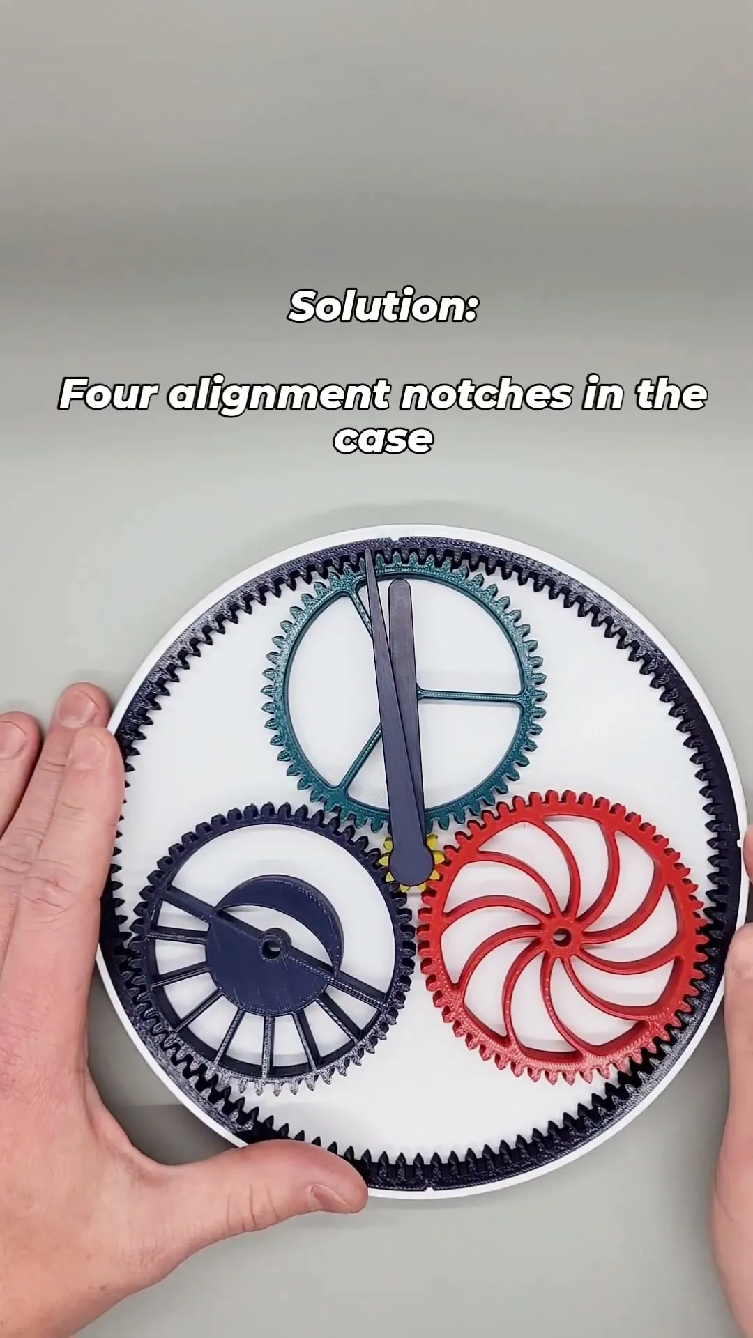 Educational Mechanical Clock