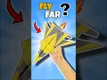 Download Lagu How to Make a Paper Plane That Fly Far ✈️#shorts