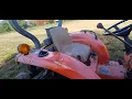 Kubota Tractor Seat replacement