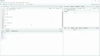 7 Expressions vs assignments Using the assignment operator - Getting Started with R RStudio