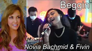 Download First Reaction ~ Novia Bachmid ~ Beggin ~  Featuring Fivin MP3