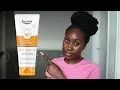 Eucerin Sun Body Oil Control Gel-Cream SPF 50 Review on Dark Skin TamunoAbbey