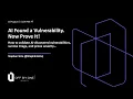 AI Found a Vulnerability Now Prove It - Stephen Sims