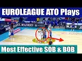 Best Euroleague ATO Plays - Sideline Baseline Inbounds Compilation 2022