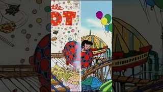 Little Dot comic book cover animated with AI