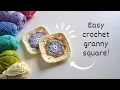 How to Crochet the Spring Court Granny Square Complete Step by Step Pattern