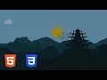 Sun Rising Animation Using Only HTML And CSS
