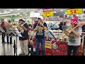 High School Trombone Ensemble playing Joy to the World at HEB