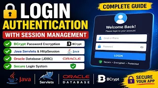 Login Authentication with Session Management in Java Servlets Oracle DB