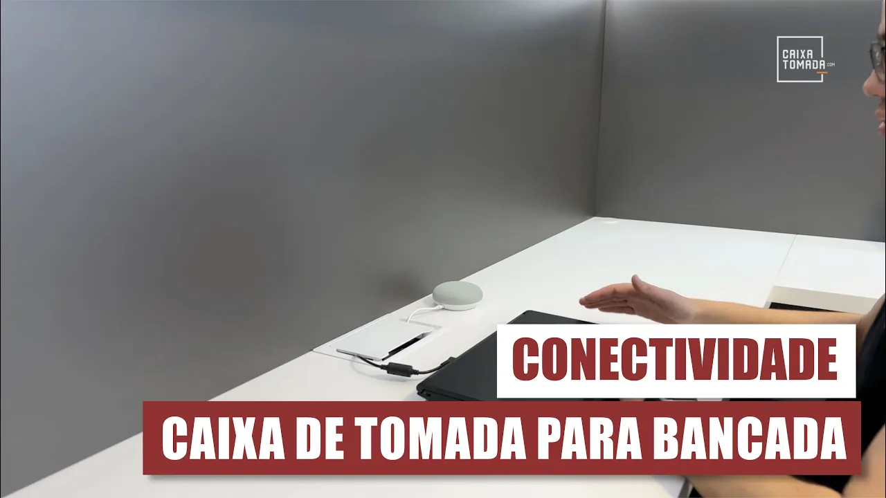 Caixa Tomada (CaixaTomada.com) — CaixaTomada.com — Integrated Desk Power Solutions (YouTube video ad)