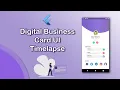 Digital Business Card UI Speed Code using Flutter Flutter Speed Code Flutter apps for beginners