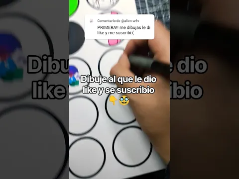 dibujo al que dio likes a mis videos y se suscribio 🥵👇 #drawing #art