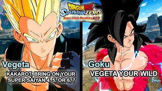 Dragon Ball Sparking Zero NEO - ALL New Characters Unique Interactions Dialogue