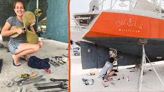 ⛵️New Year, New Challenge!! Taking our ENGINE OUT: the BEGINNING #168