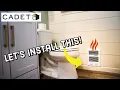 How to Install a Cadet Wall Heater Bathroom Heat