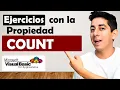 Curso de VBA en Excel - Ejercicios con la Propiedad COUNT