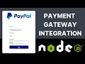 Paypal Payment Gateway Integration in Nodejs and Reactjs Hindi Paypal Standard Checkout