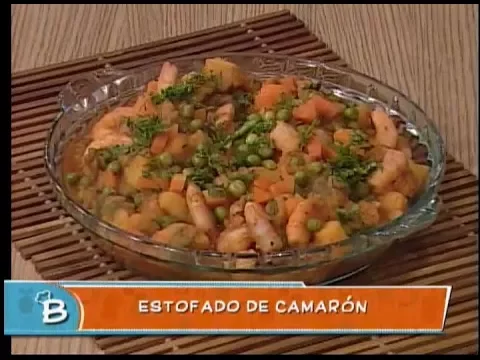 Estofado de camarón