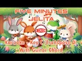 Download Lagu Five Minutes - Jelita [Karaoke - Key C (Transpose D) - Guitar Chord]