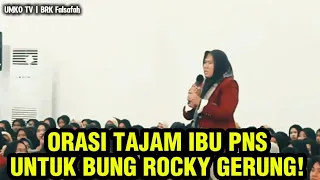 heated debate civil servants challenge rocky gerung on government his philosophical answer lea 