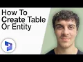 How To Create a Table or Entity in Dynamics 365 2025 Full Guide