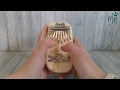 Wave Engraved Thumb Piano