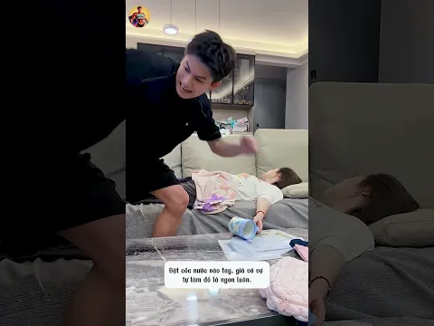 Làm Ướt Giấy Tờ Của Vợ, Chồng Nghĩ Ra Kế Đổ Lỗi Cực Lầy!