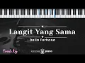 Download Lagu Langit Yang Sama - Dalia Farhana (KARAOKE PIANO - FEMALE KEY)