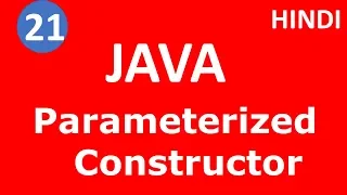 Parameterized Constructor in java Part-21 Constructor Overloading Tech Talk Tricks