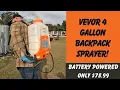 VEVOR Battery Powered Backpack Sprayer 4 Gal