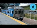 Riding Denver RTD A Line Denver International Airport DIA to Union Station in Downtown Denver