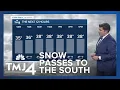 Southeast Wisconsin weather Snow passes to the South