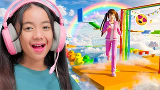 SAMANTHA NYOBAIN PARKOUR TERPANJANG DI SAKURA SCHOOL SIMULATOR π± KOMPILASI GAMING