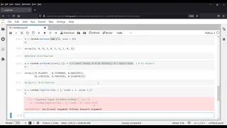 Python numpy part 4