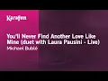 Download Lagu You'll Never Find Another Love Like Mine - Michael Bublé | Karaoke Version | KaraFun