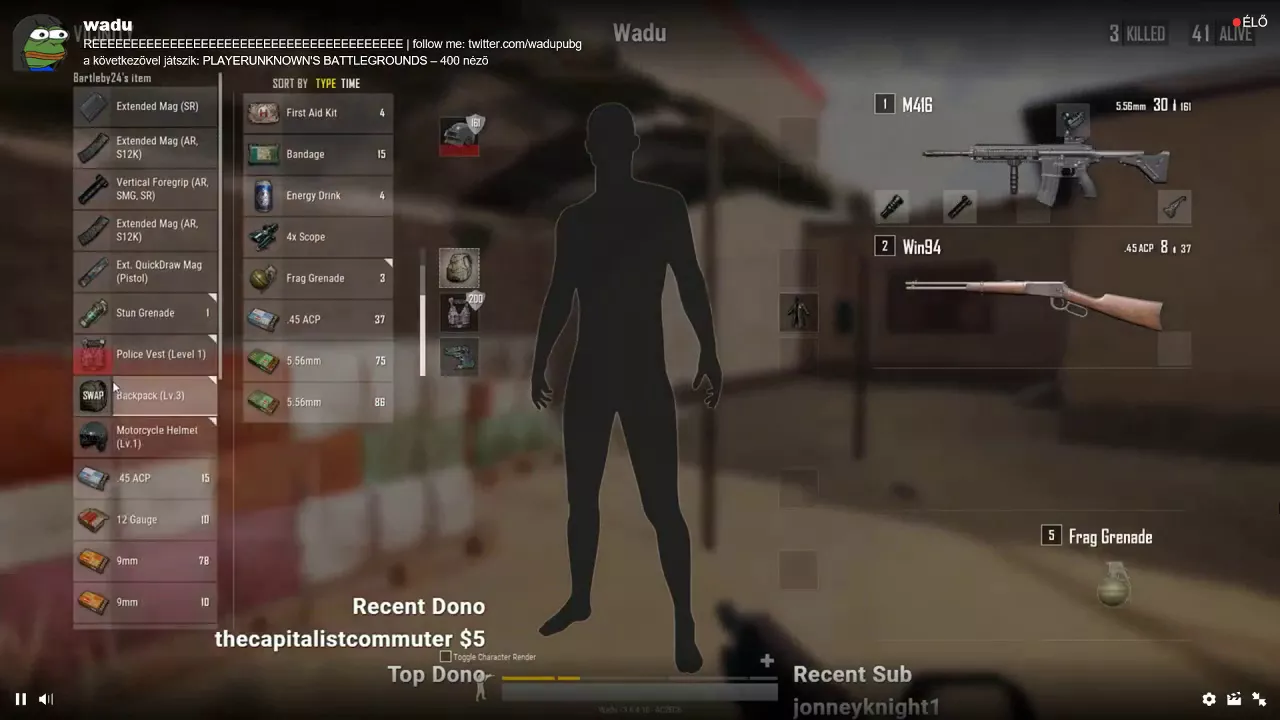 WADU SINGING GUCCI GANG AGAIN