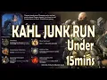 Kahl JUNK RUN - Full mission under 15 minutes 10 grenade kills Genestamp 4 Cache Passwords