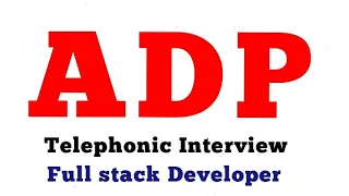 Full Stack Developer Telephonic Interview - 11