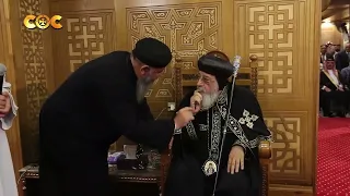 زيارة قداسة البابا تواضروس الثاني لكنيسة السيدة العذراء مريم والأنبا أثناسيوس بمنطقة الرابية بالشروق دندنها